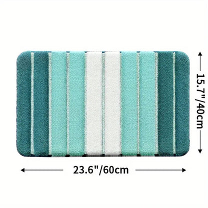 Skanto | Lumiere Striped Absorbent Bath Mat