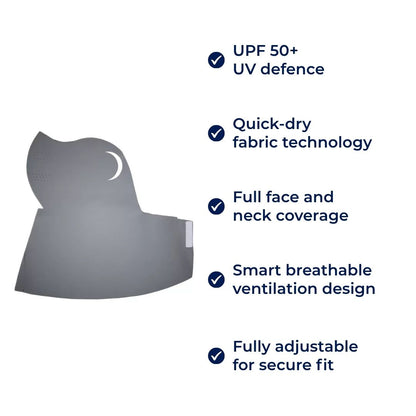 Cooling & Breathable – Moisture-Wicking Fabric – Outdoor Use – Prevents Sunburn & Skin Damage Skanto