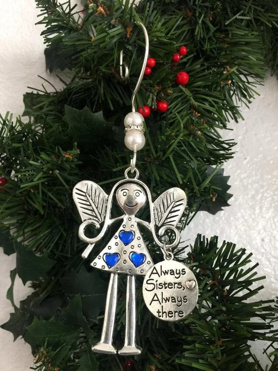 Skanto | Angel Ornament in Metal – Sentimental Christmas Gift for Friend or Family