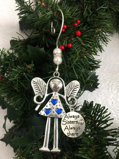 Skanto | Angel Ornament in Metal – Sentimental Christmas Gift for Friend or Family