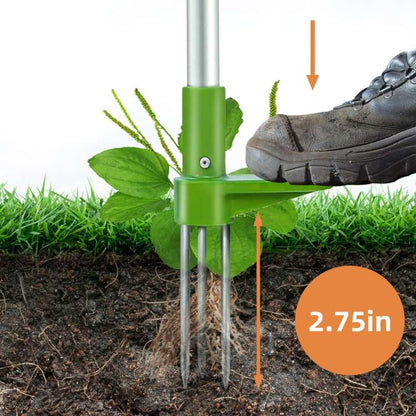 BowLift | RootRipper Garden Weed Puller Tool - Heavy-Duty Handheld Weeder for Efficient Weed Removal in Lawns & Gardens
