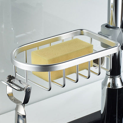 Shower holder for Shampoo & Soap – Stainless Steel – Silver or Black – No Drilling | Bowlift