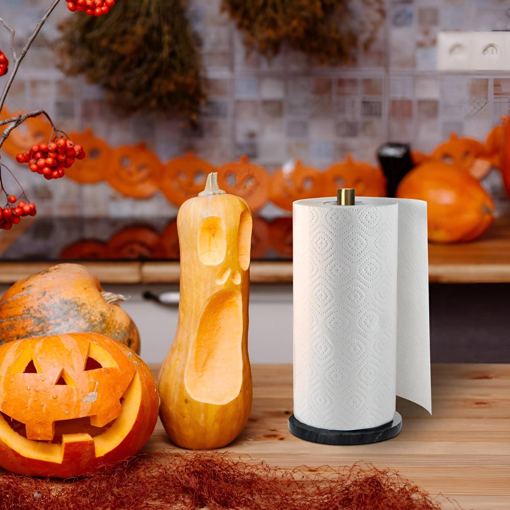 BowLift | Marble Base Paper Towel Holder