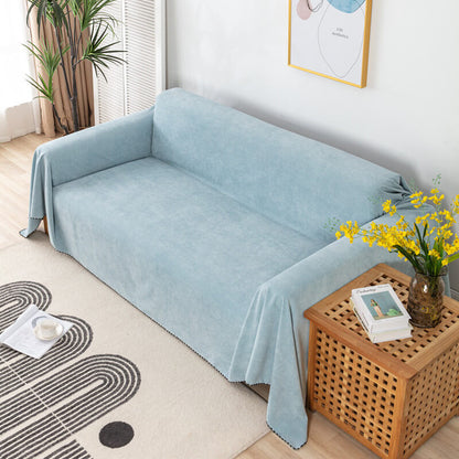 Premium Waterproof Sofa Throw Blanket Covers with Jacquard Edge