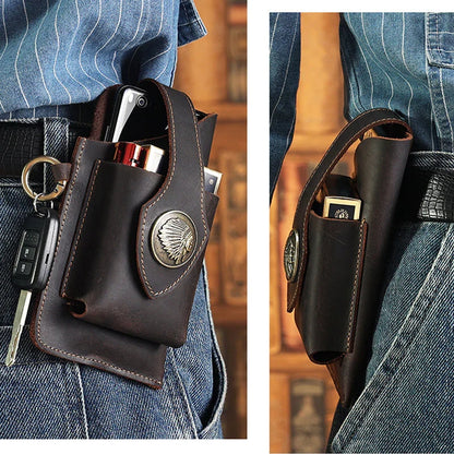BowLift | Multifunctional Leather Mobile Phone Bag