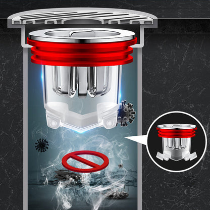 BowLift | Magnetic odor-neutralizing floor drain core