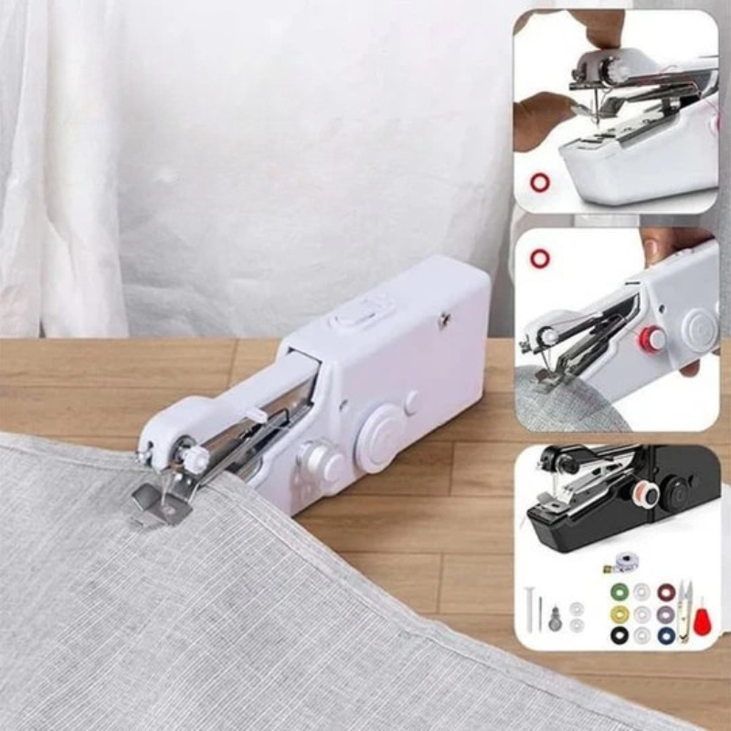 Portable hand sewing machine for quick repairs Karnz
