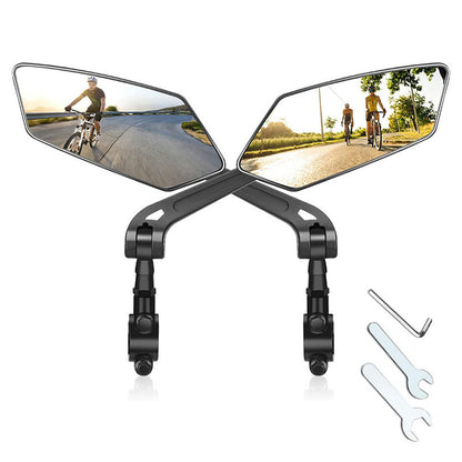 Skanto | 360° Rotatable and Adjustable Bicycle Rearview Mirror