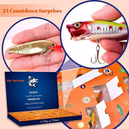 Skanto | 24-Day Christmas Countdown Fishing Tackle Set
