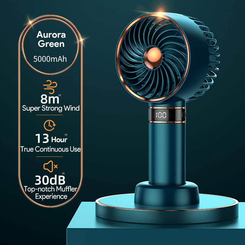 Portable 5000mAh Handheld Mini Air Conditioner Fan | Brehn