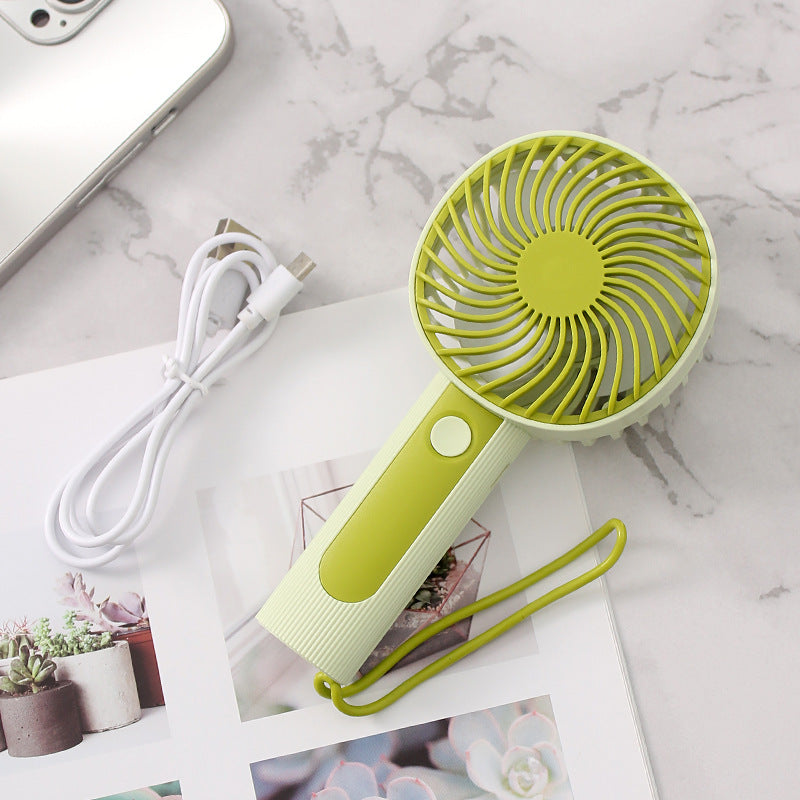Mini Handheld USB Rechargeable Fan - 3-Speed Portable Air Cooler | Karnz