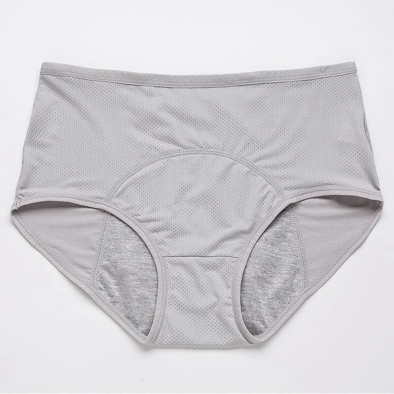Leak-proof protective pants with a high waist