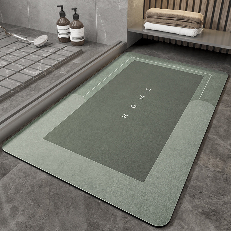 Bathroom sliding door doormat. | Karnz