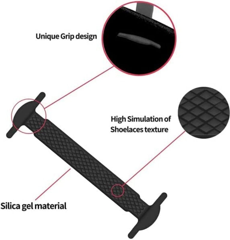 BowLift | Elastic Silicone No-Tie Shoelaces
