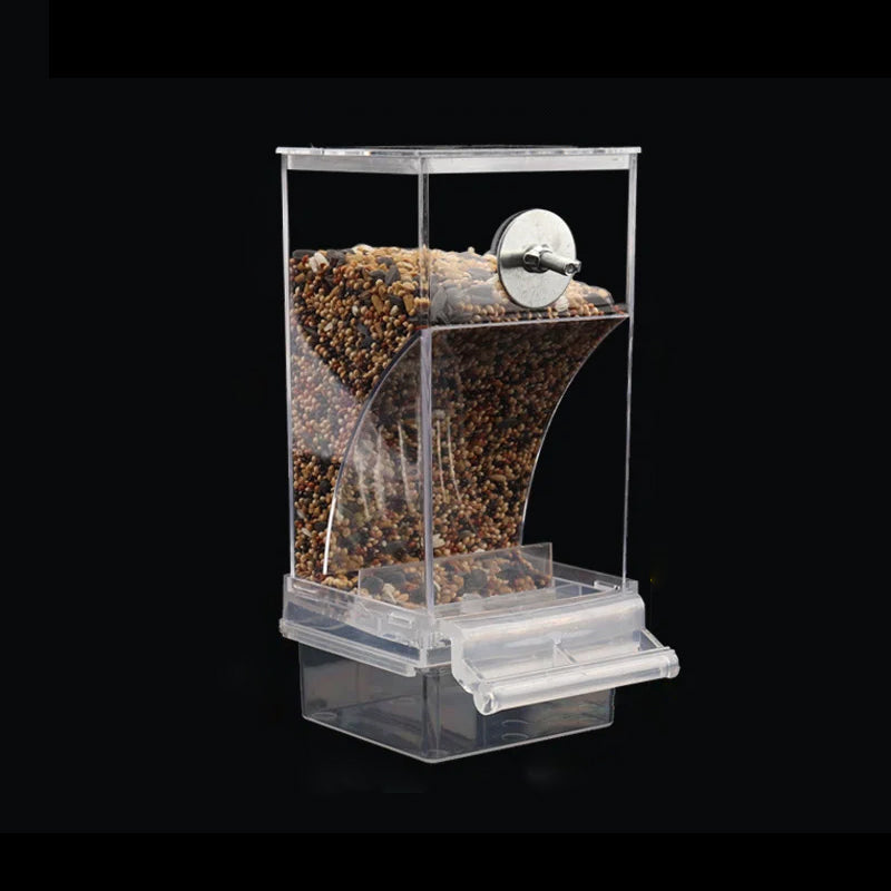 Automatic overflow protection Transparent bird feeder | Bowlift