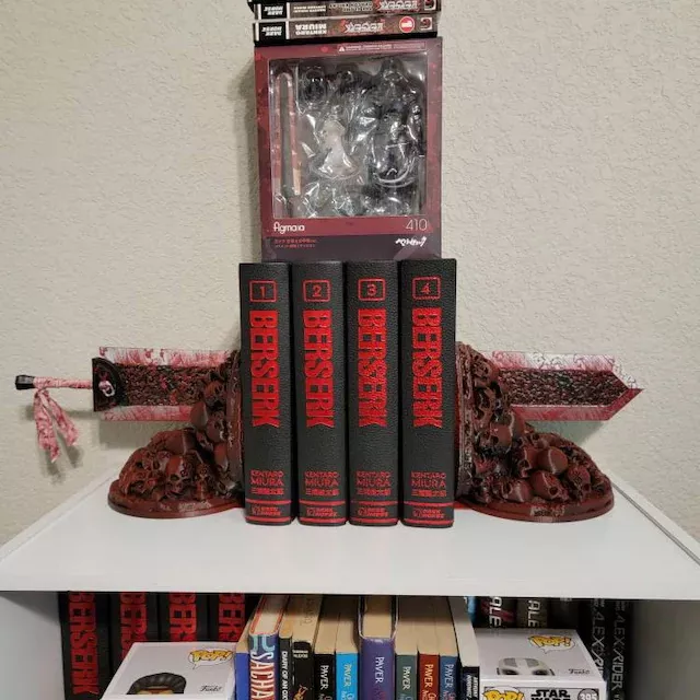 BowLift | Berserk Bookends - Dragonslayer,Gift for she|him