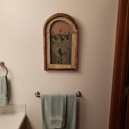 BowLift | Swimming Wall Art Bathroom Decor