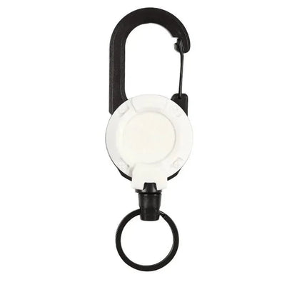BowLift | Heavy-Duty Tactical Retractable Keychain – Multi-Use Outdoor Carabiner Tool