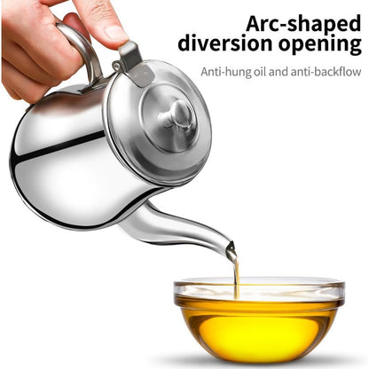 Stainless Steel Oil Strainer Pot Bowlift