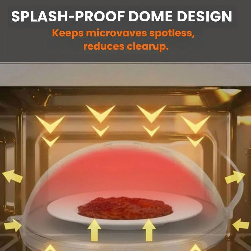 Mess-Free Microwave Splatter Cover Bowlift