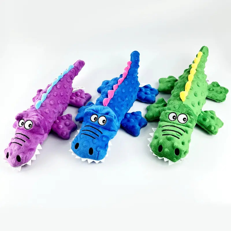 Sandsberg Crocodile Plush Toy for Aggressive Chewers 🐊