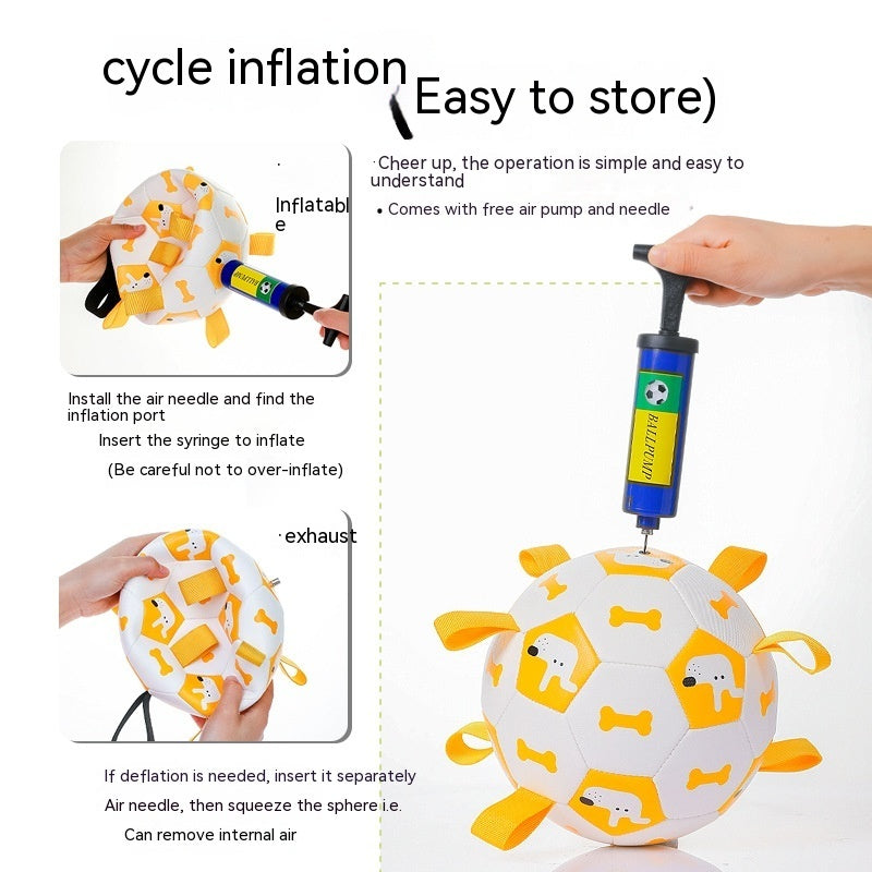 Interactive soccer toy for dogs | Brehn