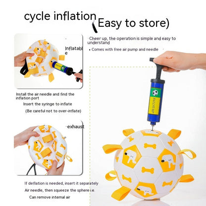 Interactive soccer toy for dogs | Brehn