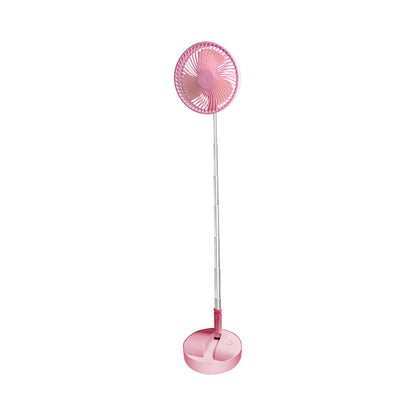 Rechargeable, foldable USB telescopic fan – quiet, 180° adjustable, 4 speed levels, portable ✨ | Karnz