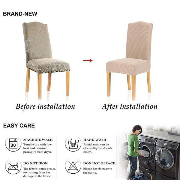 BowLift | Waterproof elastic cover for dining chairs