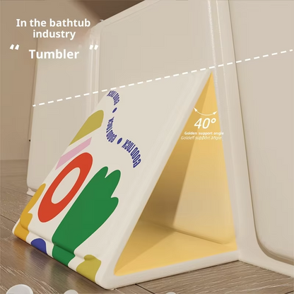 LullaBabe Portable Foldable Baby Bathtub — Enjoy Safe, Relaxed Baby Bathing Anywhere | Bowlift