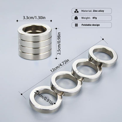 Kalsten | Folding Four-Finger Trigger Ring