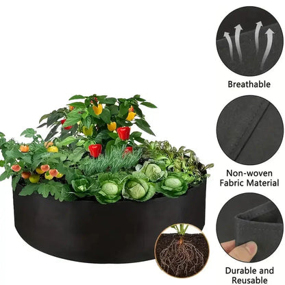 BowLift | Round Plant Growth Bag – Garden Container for Easy Plant Growth