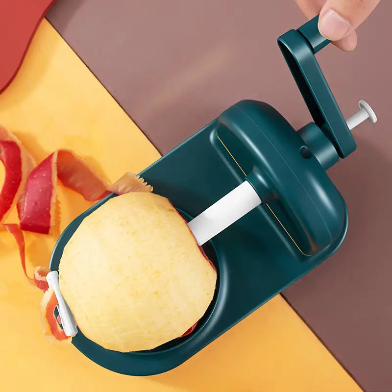 BowLift | Simple vegetable and fruit peeler with hand crank – For effortless peeling
