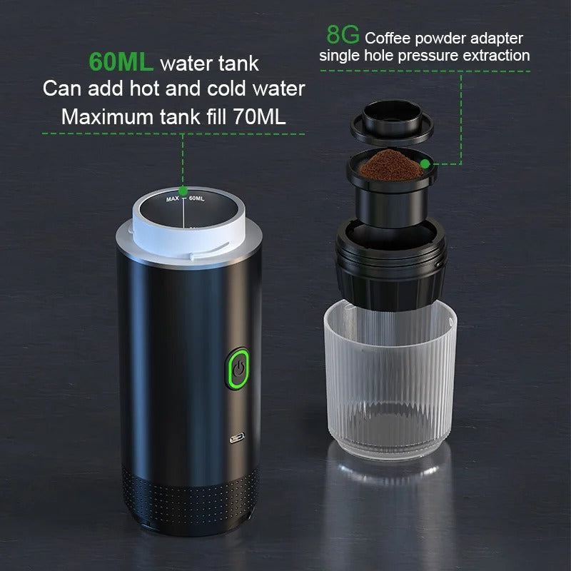 Portable Coffee Machine | Brew Anywhere, Anytime | Skanto
