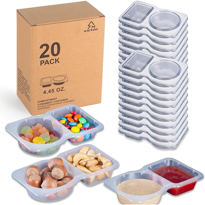 BowLift | Snack container with double compartment – Leak-proof freshness container