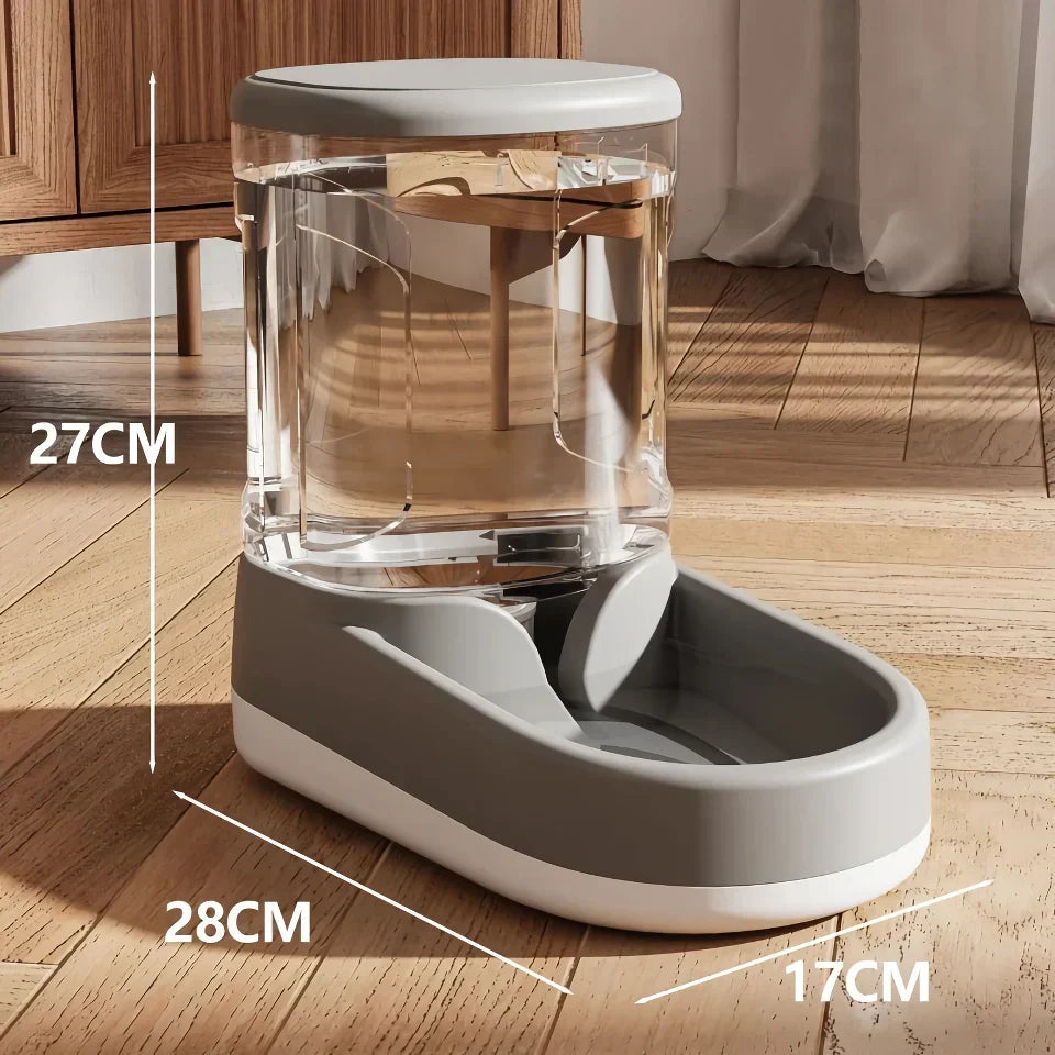Skanto | Large Capacity Dog Food Dispenser and Bowl - 3.8L Pet Feeder
