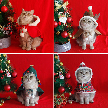Skanto | Pet Christmas Hooded Cape