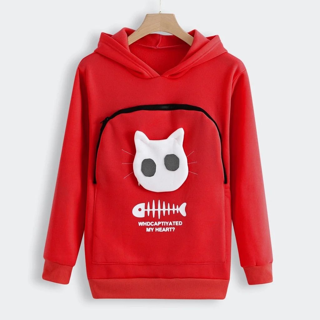 Skanto | Cat Lovers Hoodie Pouch
