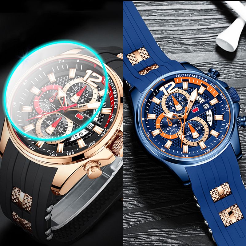 BowLift | Waterproof motorsport watch for men with luminous