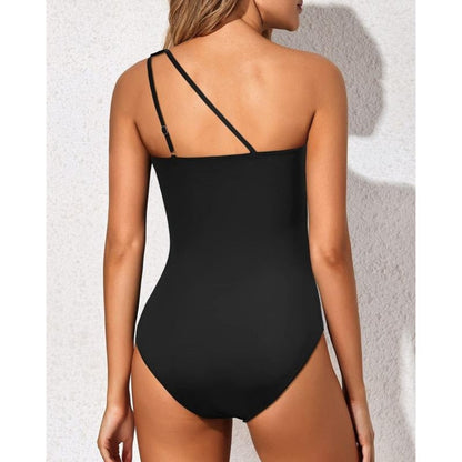 BowLift | One-Shoulder Tummy Control One-Piece Swimsuit