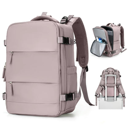 BowLift | Trekvora Travel Backpack | Waterproof & Versatile | Laptop Compartment 15.6" | Wet-Dry Separation