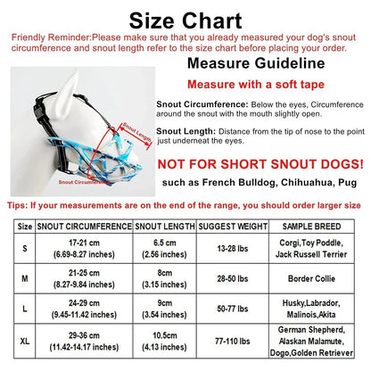 Skanto | Snout – Adjustable, Breathable Dog Muzzle