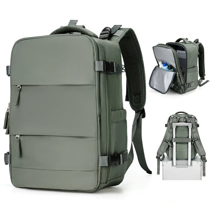 BowLift | Trekvora Travel Backpack | Waterproof & Versatile | Laptop Compartment 15.6" | Wet-Dry Separation