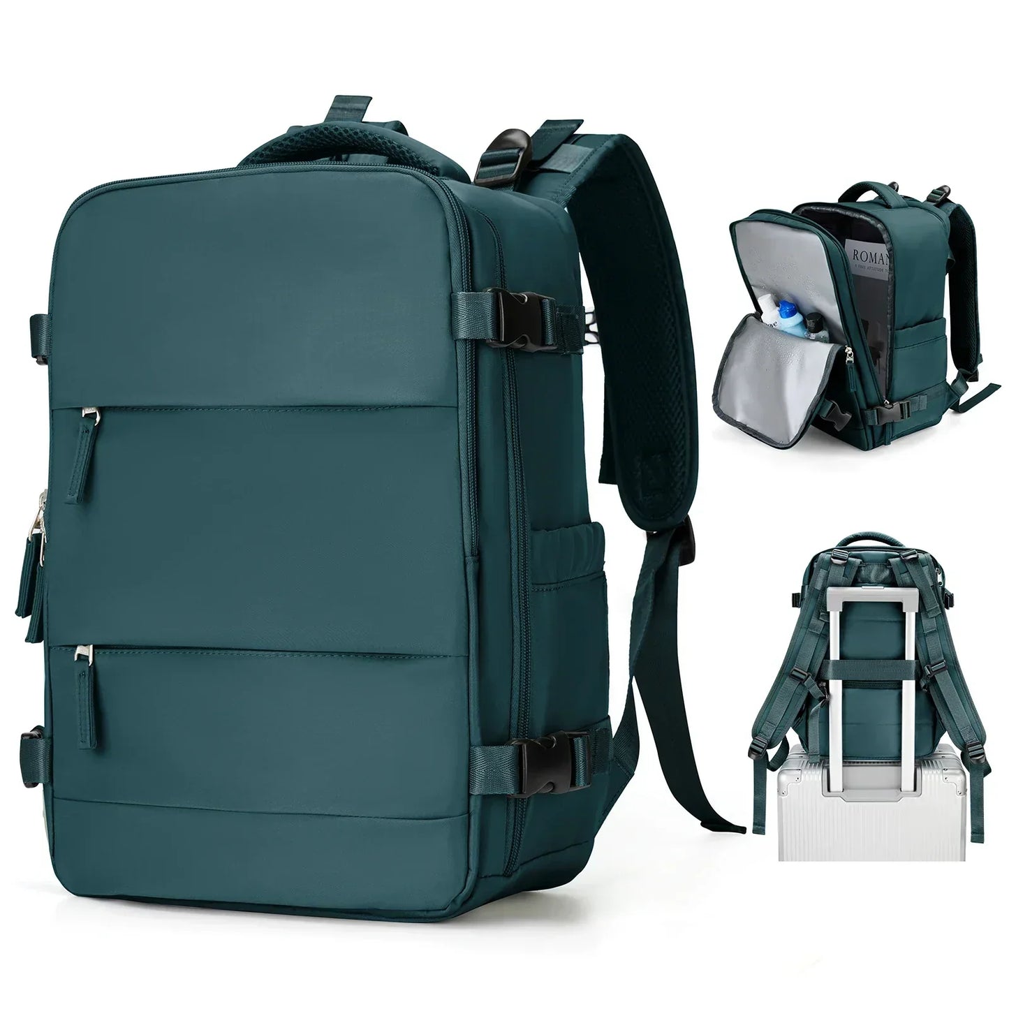 BowLift | Trekvora Travel Backpack | Waterproof & Versatile | Laptop Compartment 15.6" | Wet-Dry Separation