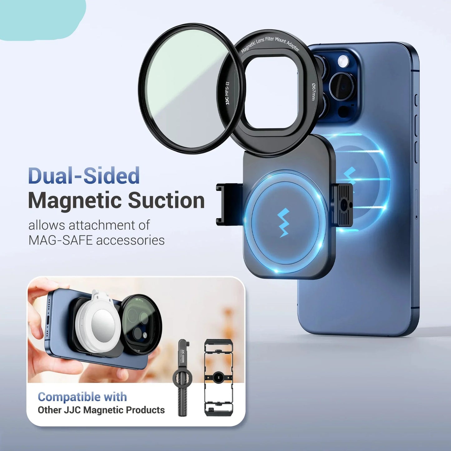 BowLift | 67mm Magnetic Lens Filter Adapter