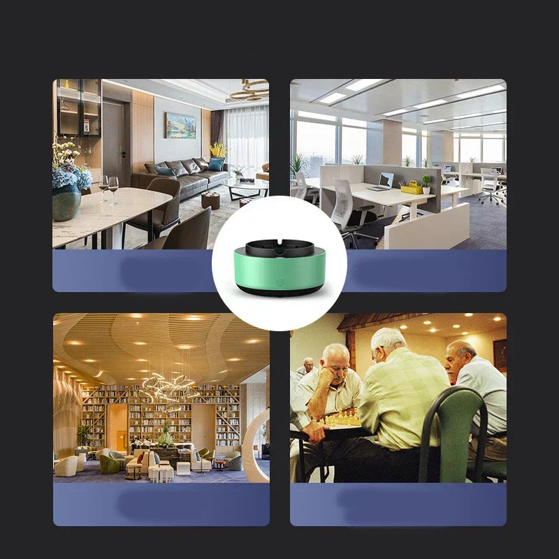 Skanto | Electronic Smoke Remover Ashtray Air Purifier - Home Office