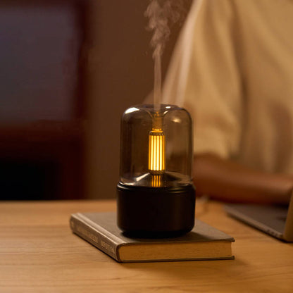 Skanto | Aromatherapy Humidifier with Candlelight Effect