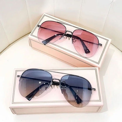 Skanto | Pilot Sunglasses with Gradient Lens and UV400 Protection for Men