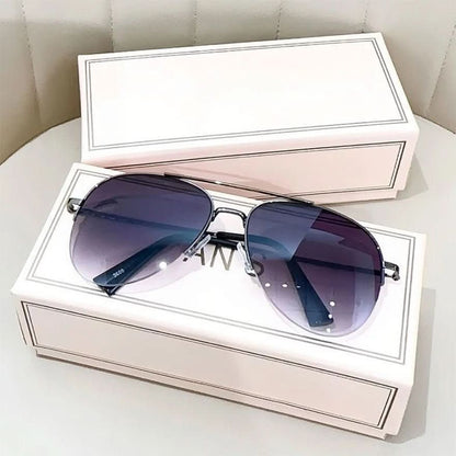 BowLift | Pilot sunglasses for men with gradient and UV400 protection