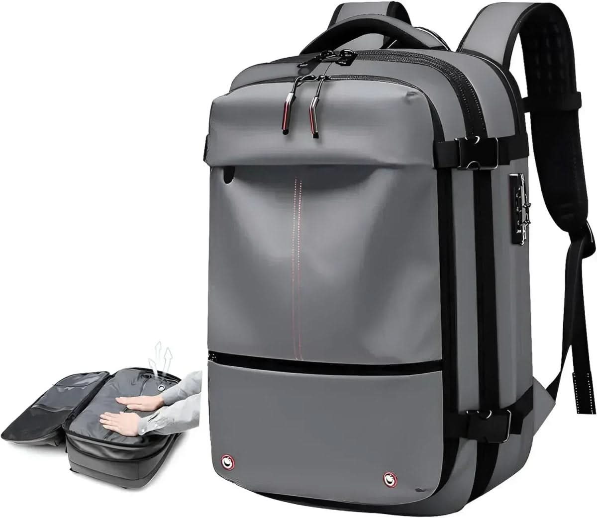 Skanto | Compressible Travel Backpack with Laptop Pocket